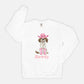 Howdy Cowgirl Brown Parti Spaniel Comfort Color Sweatshirt
