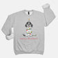 Festive Christmas Brown Parti Spaniel Gildan Sweatshirt