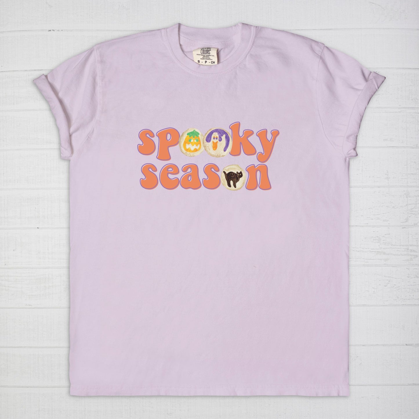 Halloween Spooky Cookie Comfort Color Tee