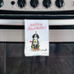Festive Christmas Doodle Hostess Towel