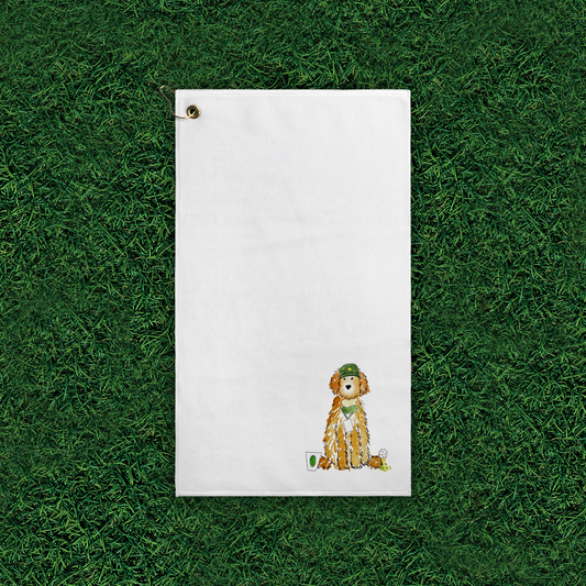 Golf Patron Doodle Golf Towel