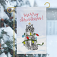 Festive Christmas Cat Garden Flag