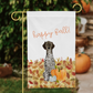 Fall Pumpkin German Shorthaired Pointer Garden Flag