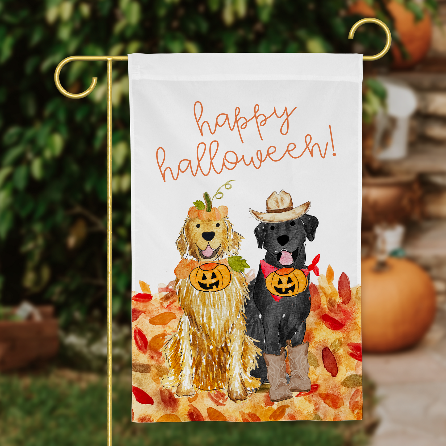 Spooky Halloween Mix and Match Pet Garden Flag