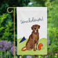 Sporty Football Lab Garden Flag