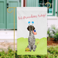 german shorthaired pointer gift, fourth of july garden flag