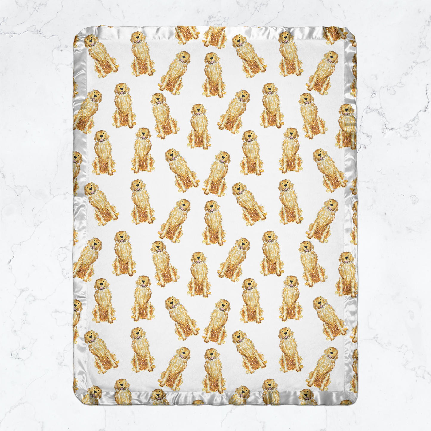 golden retriever baby blanket gift golden retriever nursery