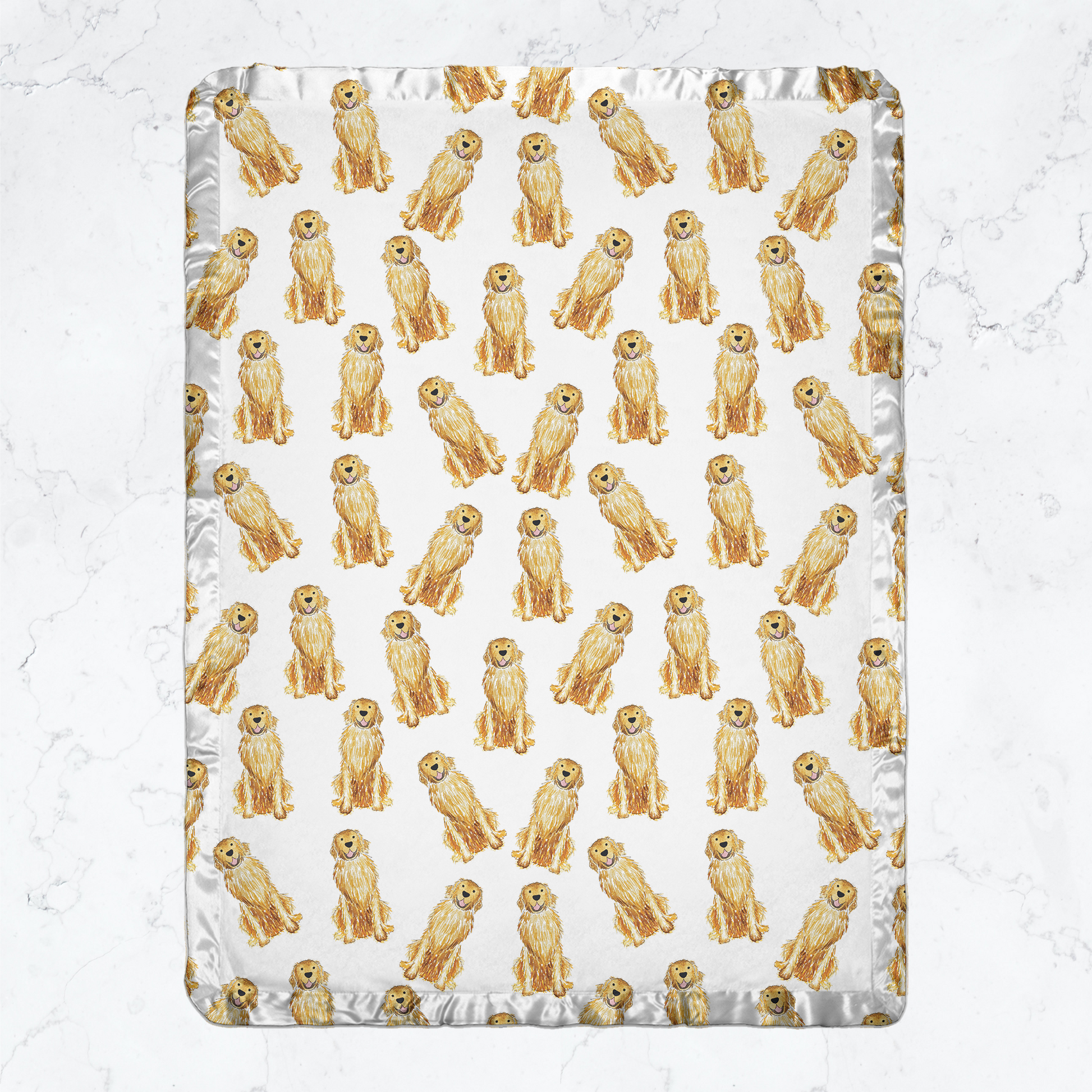 golden retriever baby blanket gift golden retriever nursery