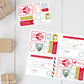 Christmas North Pole Postage Sticker Sheet