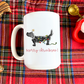 Festive Christmas Dachshund Mug