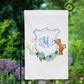 *Custom Crest Add On* Garden Flag