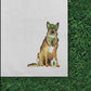 Golf Tournament Patron German Shepherd Golf Towel