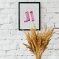 Boot Goofin' Art Print