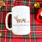 Festive Christmas Dachshund Mug