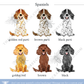 Spooky Halloween Spaniel Garden Flag