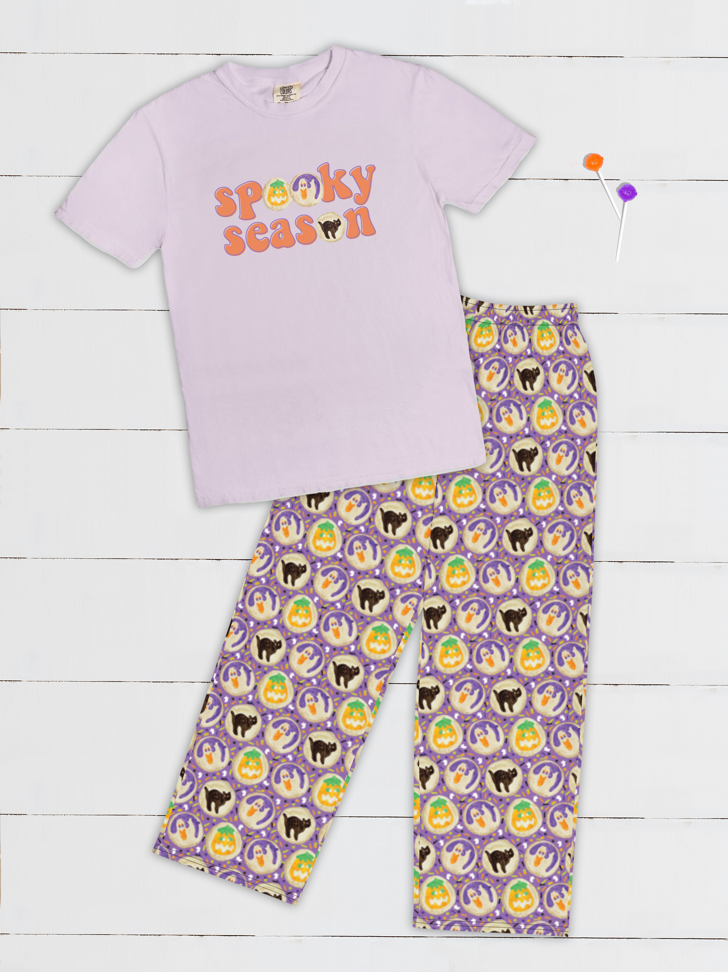 Halloween Spooky Cookie Comfort Color Tee