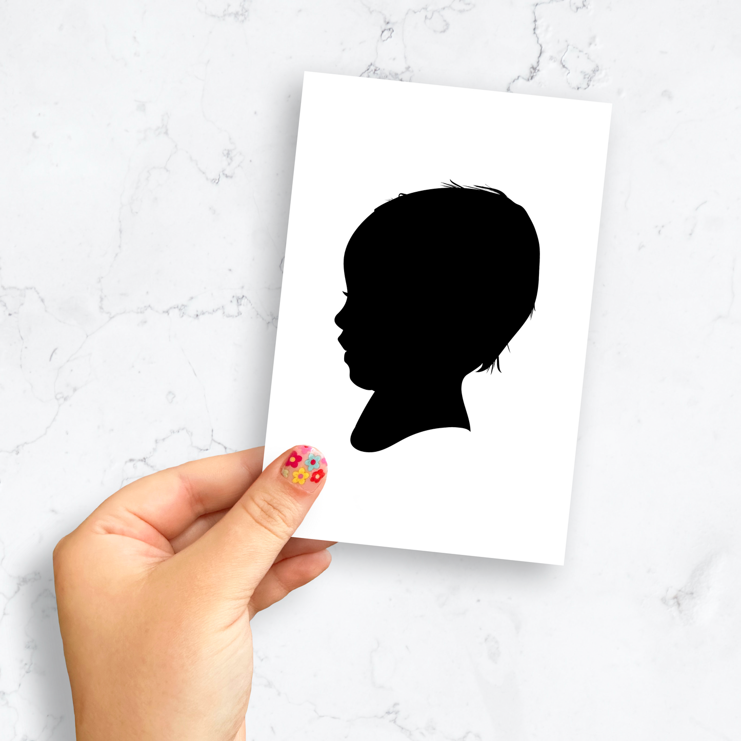 Personalized Silhouette Print