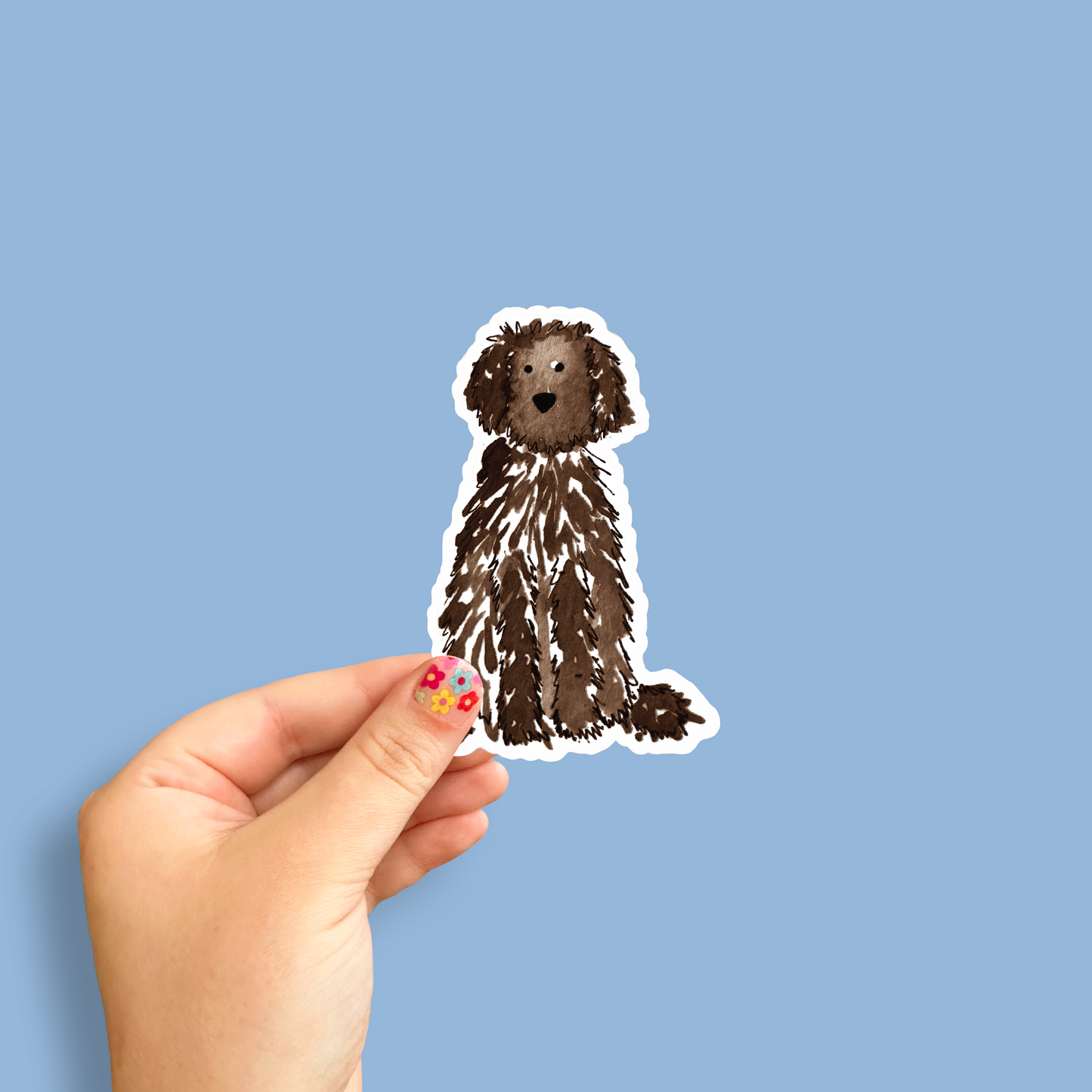 Doodle Decal Sticker - 4 inch