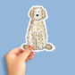 Doodle Vinyl Sticker - 6" x 6"