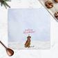 Festive Christmas Lab Hostess Towel