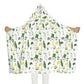 Golf Patron Pattern Youth Hooded Towel