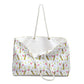 The Birdie Pattern Weekender Bag