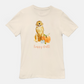 Fall Pumpkin Golden Retriever Unisex Tee