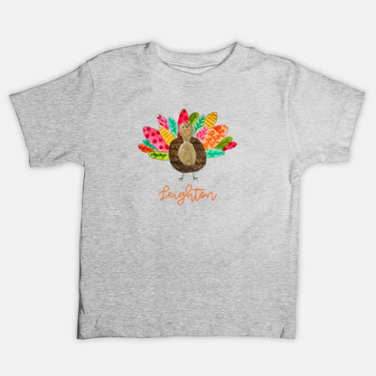 Fall Turkey Toddler Tee