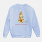 Festive Christmas Golden Retriever Unisex Sweatshirt