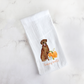 Fall Pumpkin Lab Tea Towel