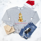 Festive Christmas Golden Retriever Unisex Sweatshirt