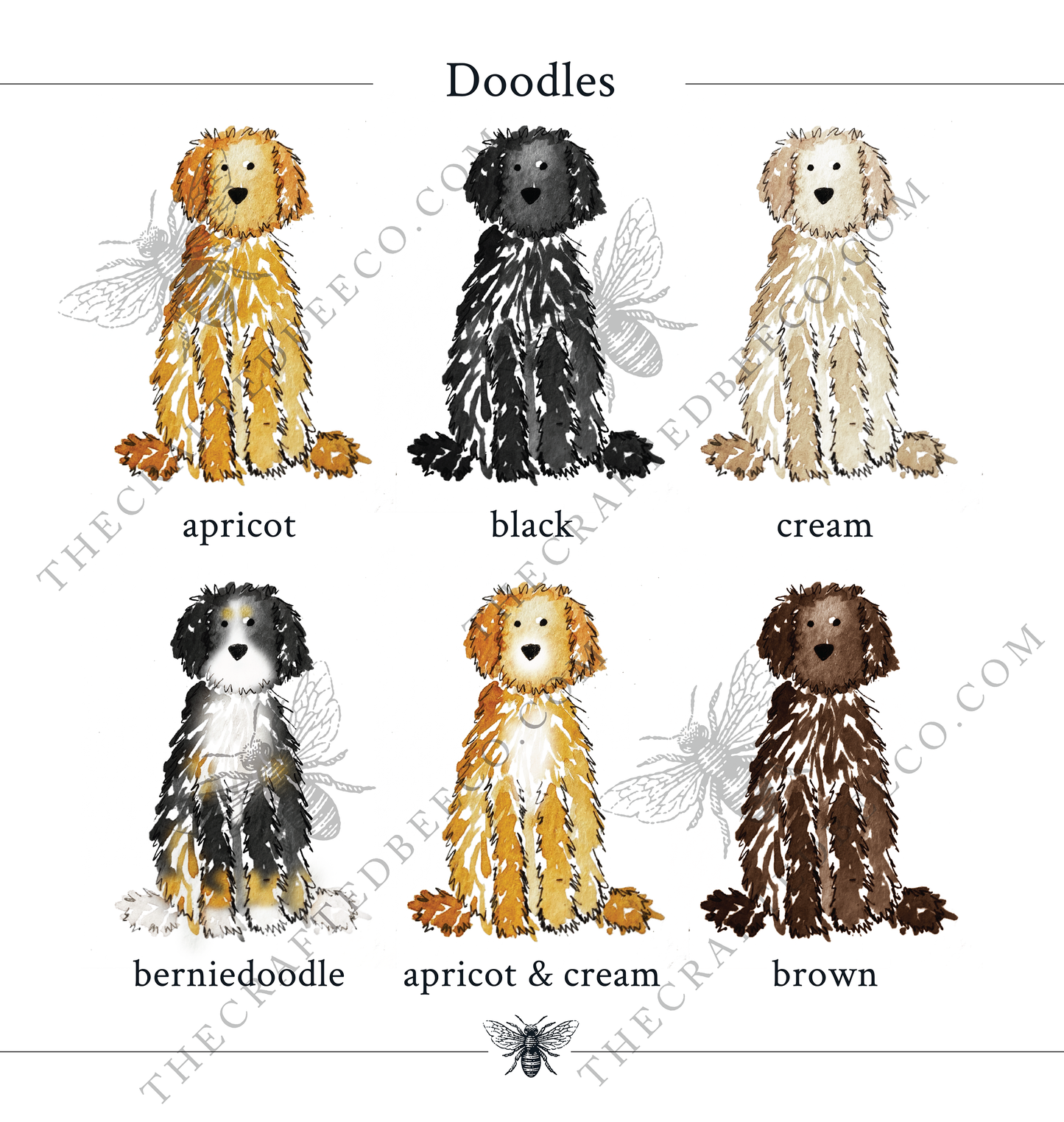 Personalized Goldendoodle Baby One Piece