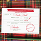 Custom Santa's Special Delivery Sticker or Card