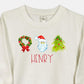 Personalized Christmas Trio Toddler Sweatshirt