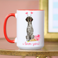 Lovey Dovey GSP Mug