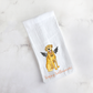 Spooky Halloween Lab Tea Towel