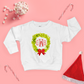 Monogram Wreath Toddler Sweatshirt