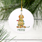Festive Christmas Doodle Ornament