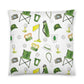 Golf Patron Pattern Throw Pillow