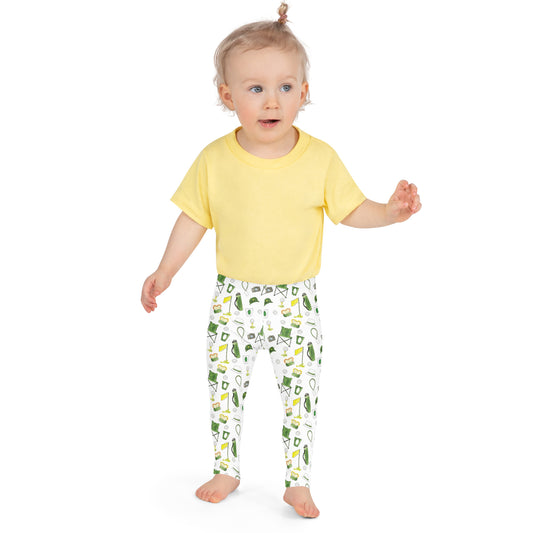 Golf Patron Pattern Kid's Leggings