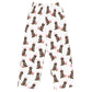 Lovey Dovey Brown Doodle Pajama Pants