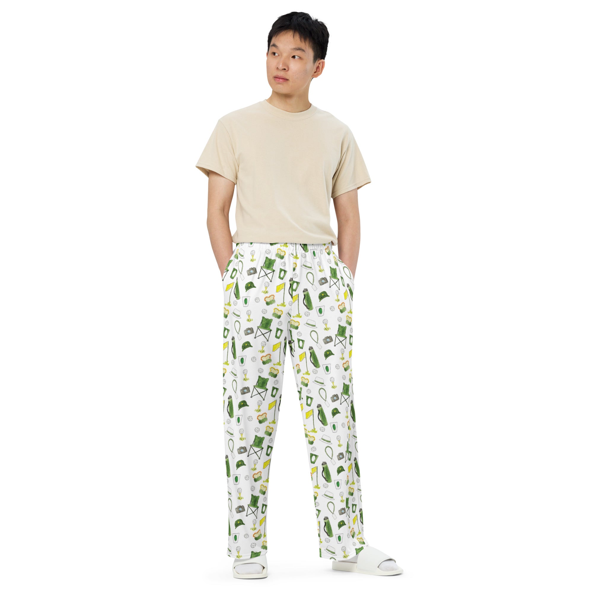 Golf themed pajama online pants