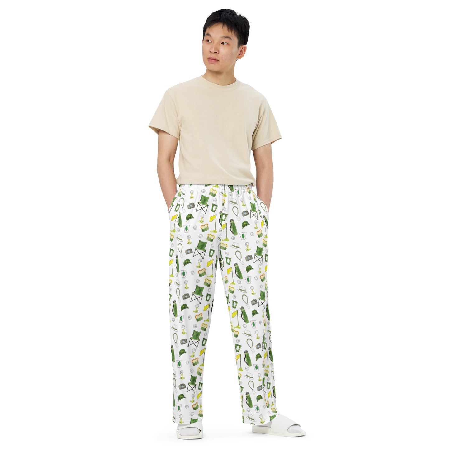 Golf Patron Pattern Pajama Pants