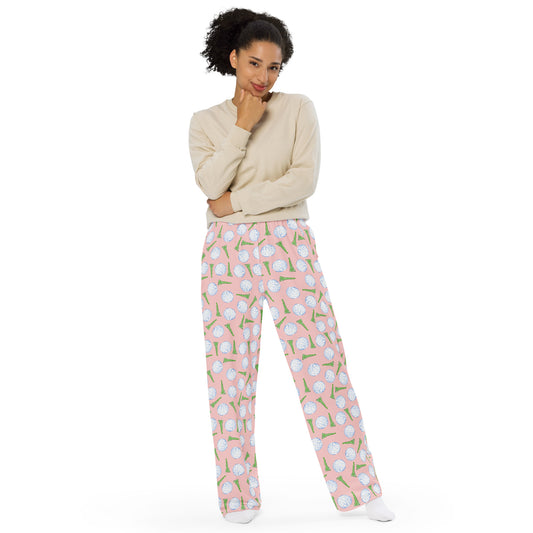 Golf Tee Pajama Pants - Pink