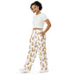 Lovey Dovey Apricot and Cream Doodle Pajama Pants