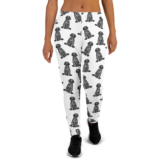 Black Doodle Women's Sweatpant Joggers