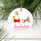 Play Car Christmas Doodle Ornament