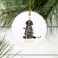 Festive Christmas Doodle Ornament