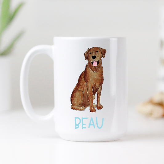 Personalized Lab Mug