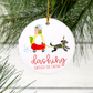 Play Car Christmas Doodle Ornament
